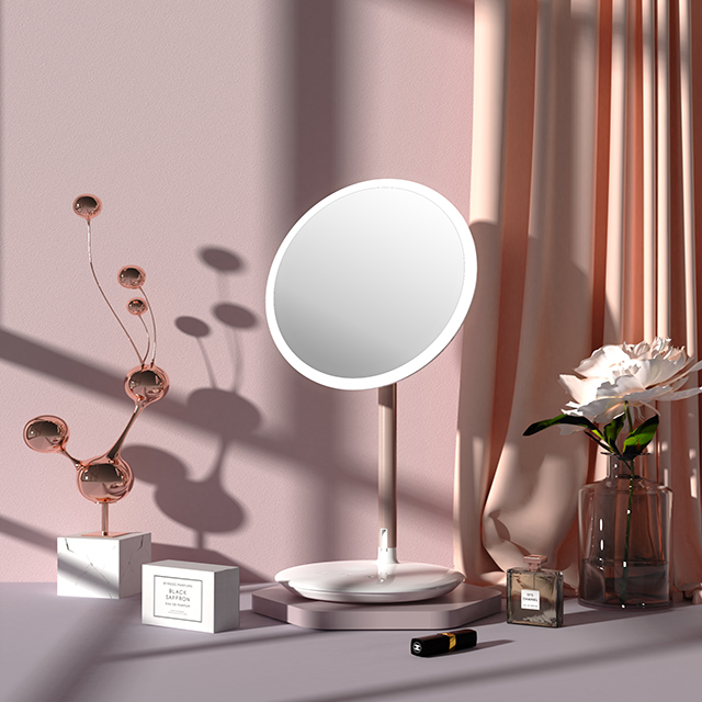 Jiujiu Mirror - LED Desktop Makeup Mirror